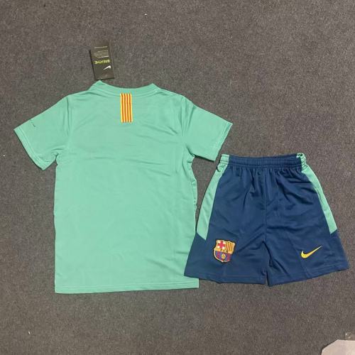 Barcelona Away Retro Kids Suit 2010/11