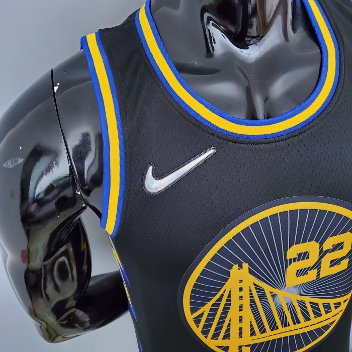 Andrew Wiggins Golden State Warriors 75th Anniversary Swingman Jersey Black