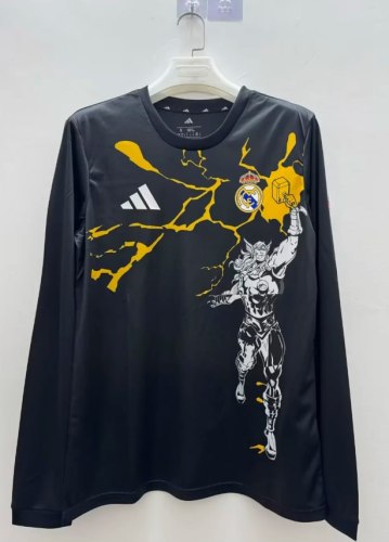 Real Madrid Avengers Man Long Sleeve Jersey 25/26