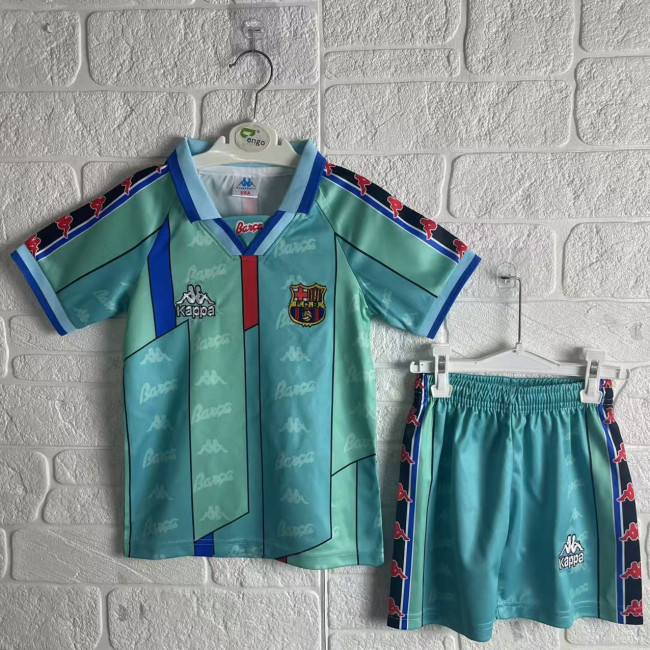 Barcelona Away Retro Kids Suit 1995/97