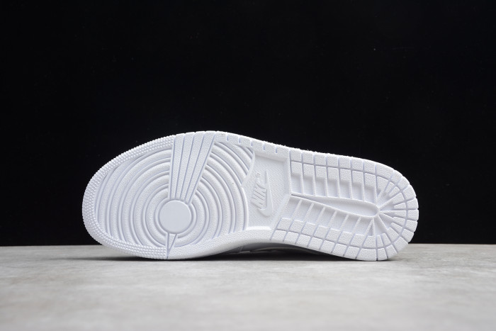 Air Jordan Wmns Air Jordan 1 Mid 'White Ivory' BQ6472-112
