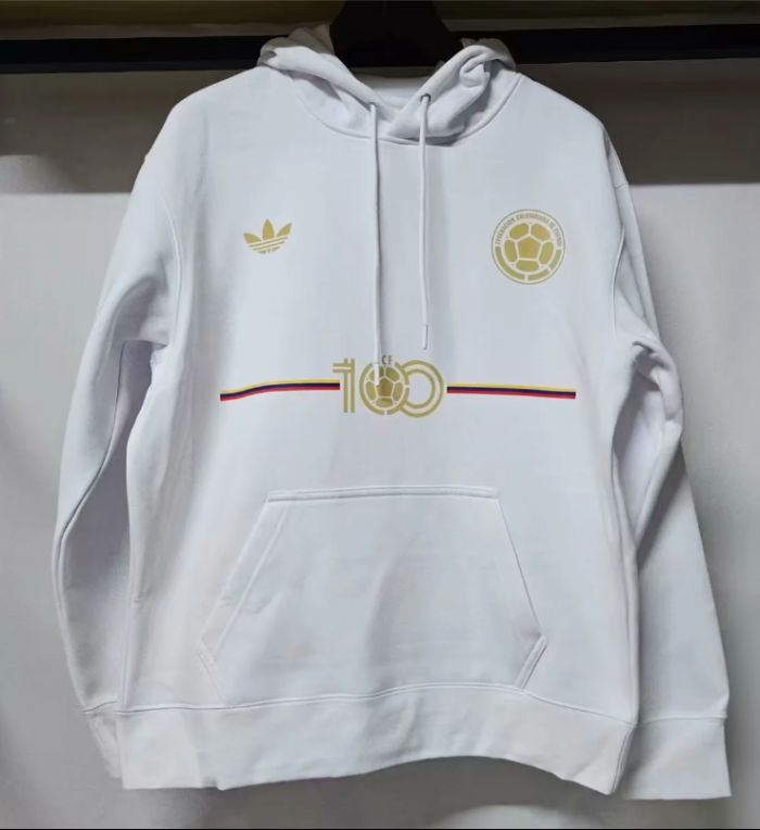 Colombia 24 Anniversary Jersey Hoodie Long Sleeve 24/25