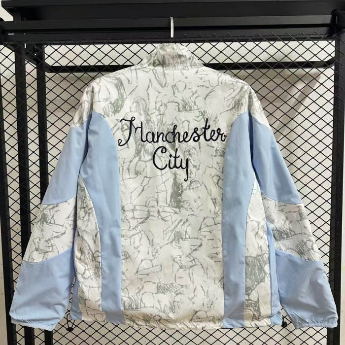 Manchester City Double-Sided Training Windbreaker 2025