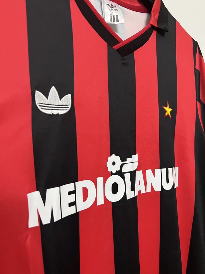 AC Milan Home Retro Jersey 1990/91