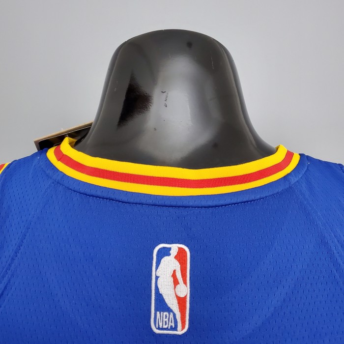 Klay Thompson Golden State Warriors 75th Anniversary Swingman Jersey Retro Blue