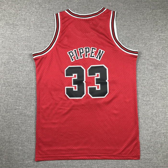 Chicago Bulls Kids Jersey Red Classic 97/98 RODMAN NO.33 PIPPEN