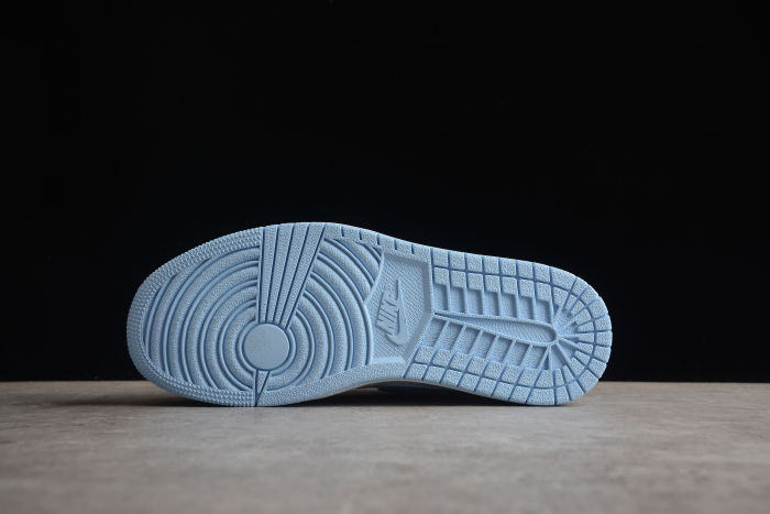 Air Jordan 1 Low Aluminum White Ice Blue New Dc0774 141