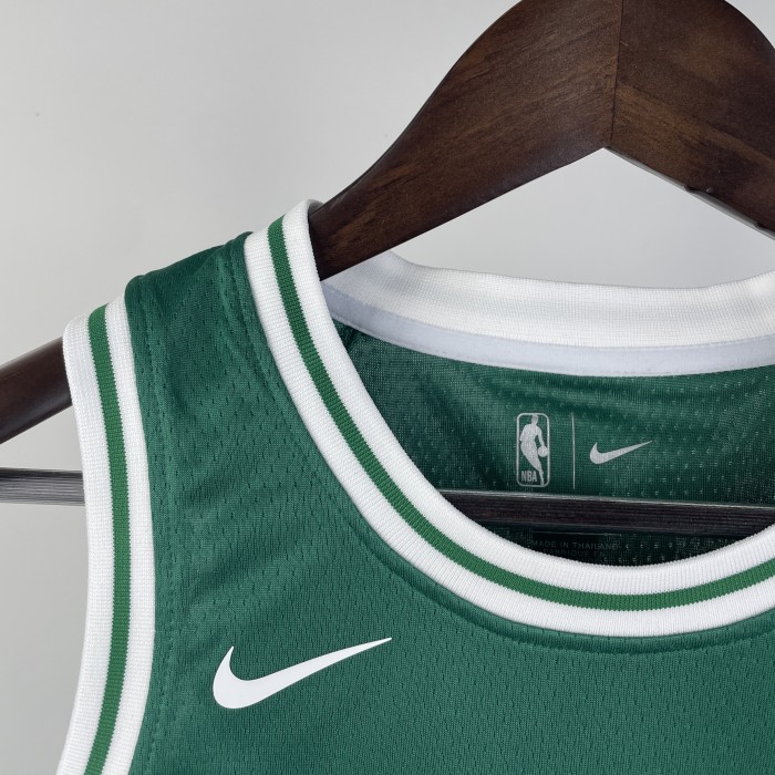 Boston Celtics KIds Jersey Green Icon Edition NO.11 IRVING