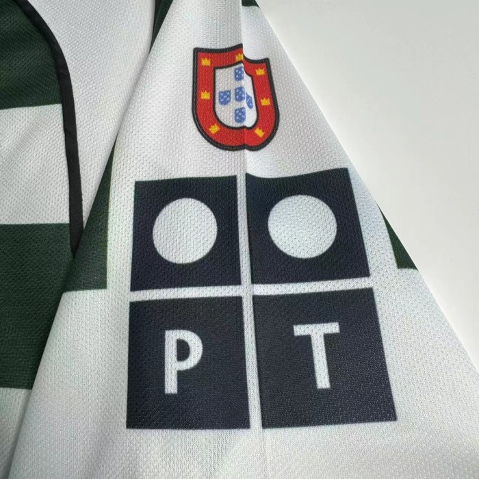 Sporting Lisbon Home Retro Jersey 2001/03