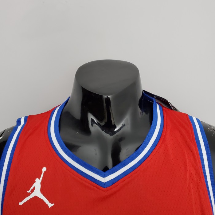 James Harden Philadelphia 76ers Swingman Jersey Red