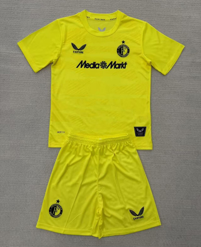 Feyenoord Rotterdam Goalkeeper Kids Suit 25/26