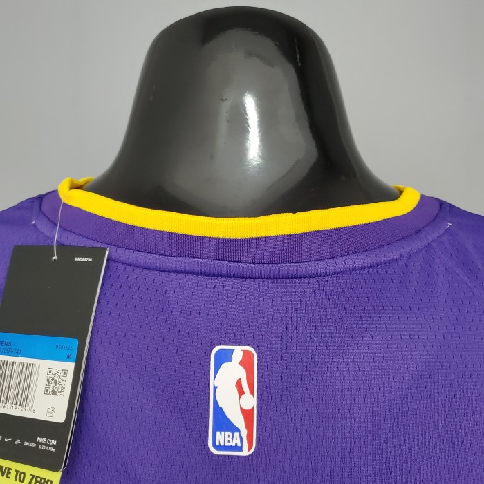 Carmelo Anthony Los Angeles Lakers 2020/21 Swingman Jersey Purple