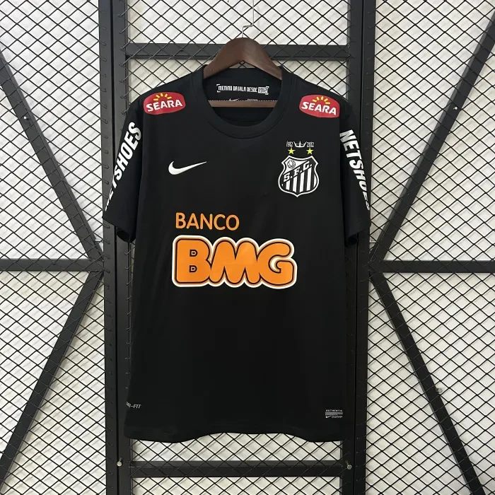 Santos Black Retro Man Jersey 2012/13