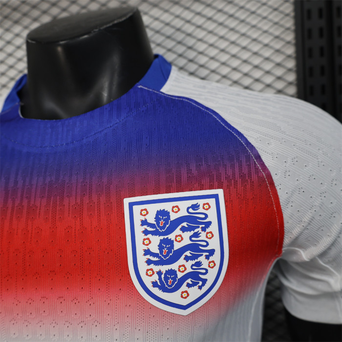 England Women's Team Euro 2025 Champions 25 Home Player Version Man Jersey
