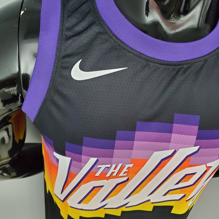 Devin Booker Phoenix Suns City Edition Swingman Jersey Black