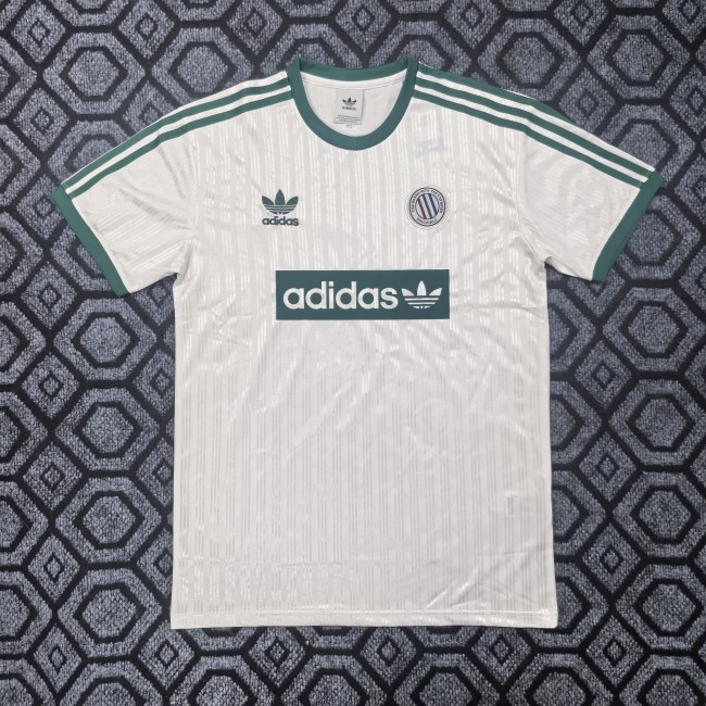 2025 OASIS TOUR JACQUARD WHITE JERSEY