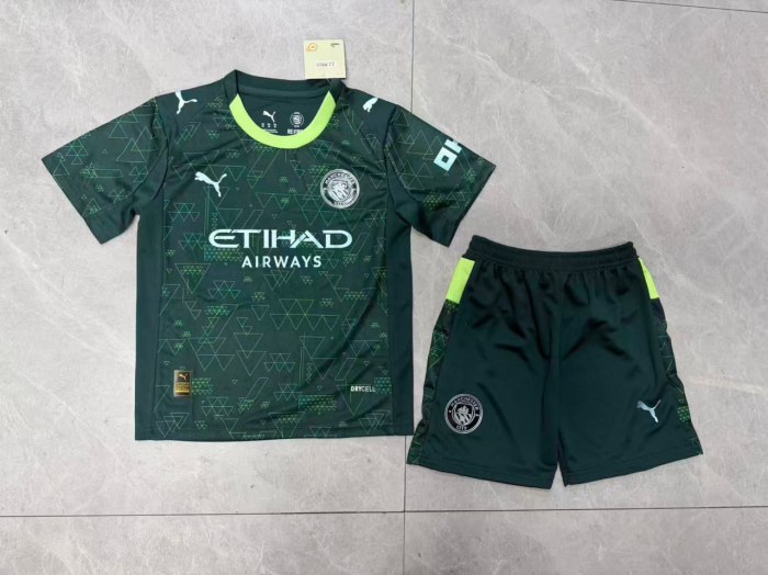 Manchester City EA SPORTS Fourth Kids Suit & Socks 25/26