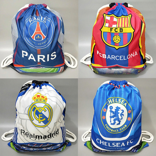 Football Team Classic Drawstring Bags Gym Bag Blanket roll Snug Backpack Funny Novelty