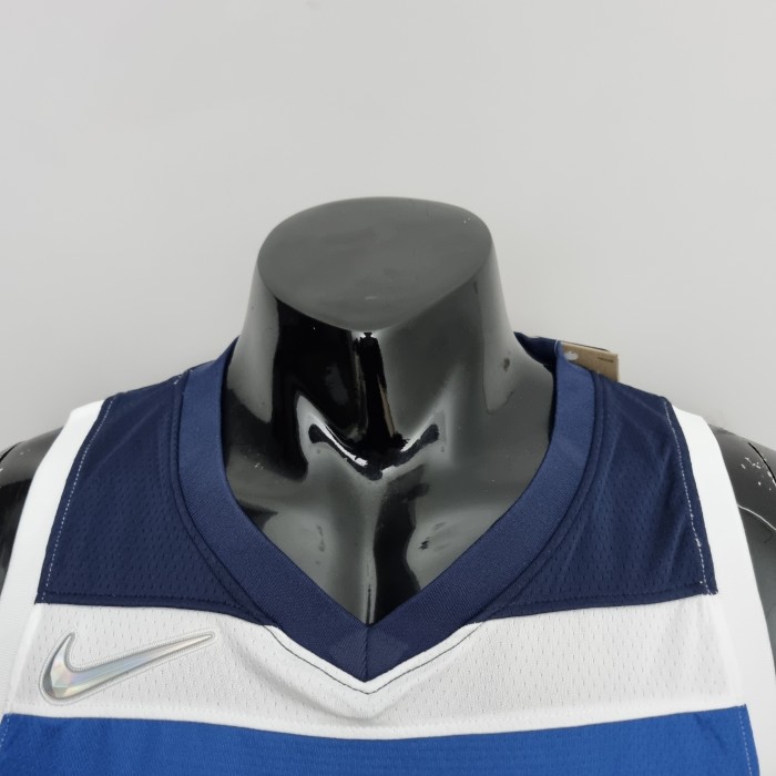 Derrick Rose Minnesota Timberwolves 75th Anniversary 2022 Swingman Jersey White