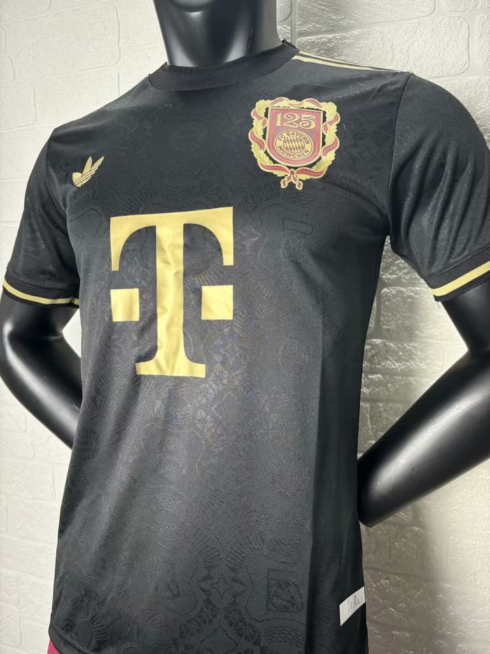 Bayern Munich 125th Anniversary Player Jersey 25/26 Black
