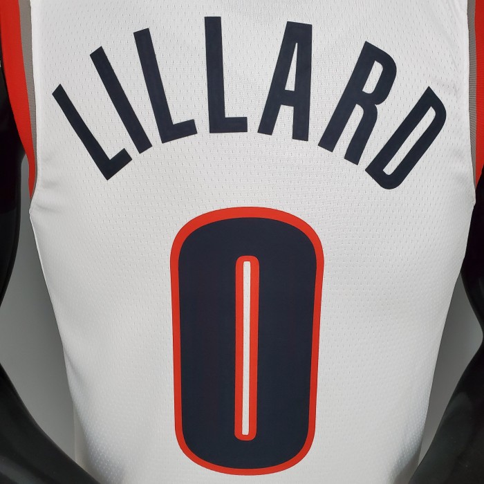 Damian Lillard Portland Trail Blazers Swingman Jersey White