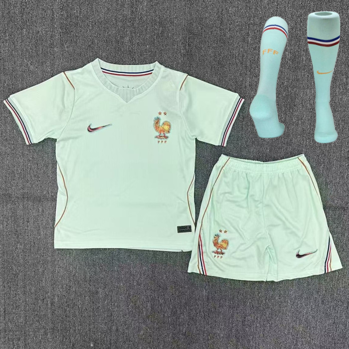 France 2026 World Cup Away Kids Suit & Socks