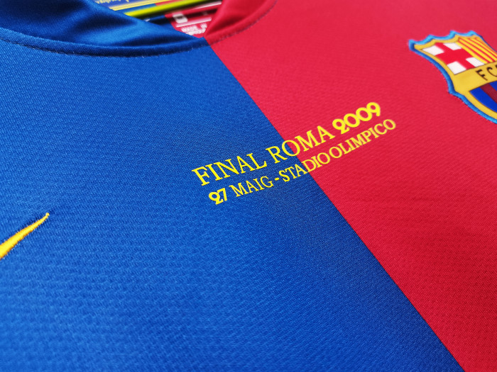 Barcelona Home Retro Jersey 2008/09