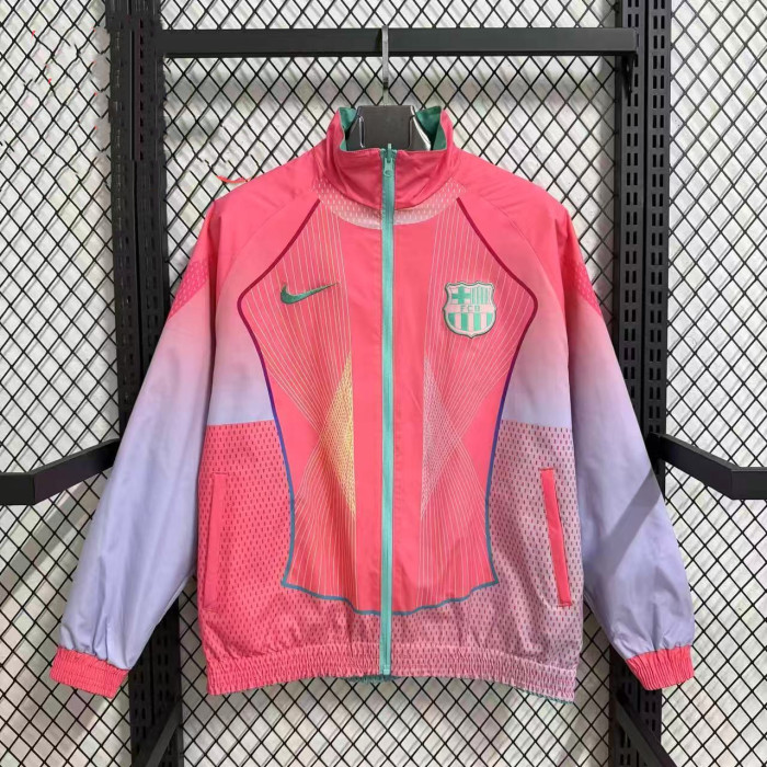 Barcelona Double-Sided Training Windbreaker 2025