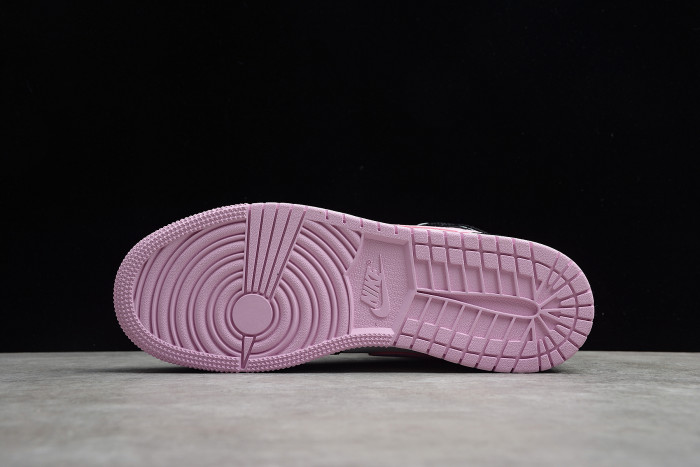 Air Jordan 1 Mid GS White Arctic Pink 555112-103