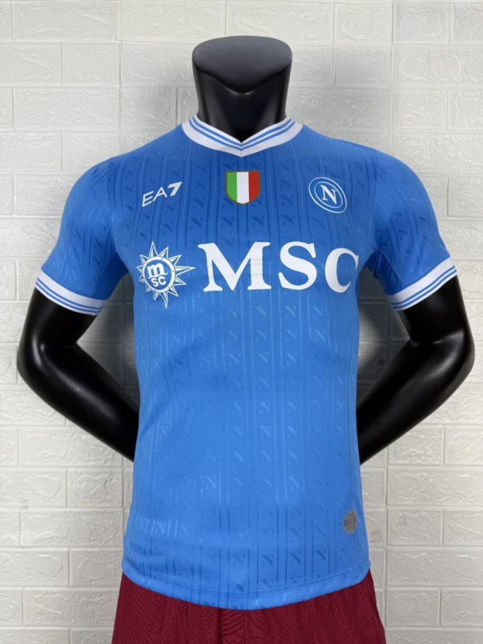 Napoli Home Man Player Jersey 25/26