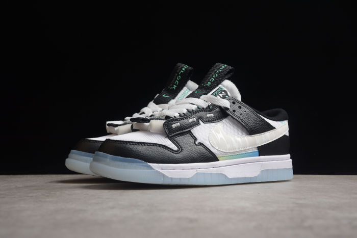 Air SB Dunk Jumbo Unlock Your Space White Ice Blue Casual Shoes FJ7067-114