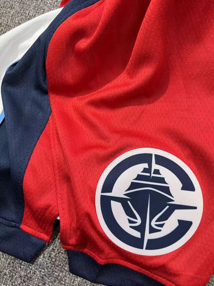 LA Clippers Shorts Statement Edition Red 24/25