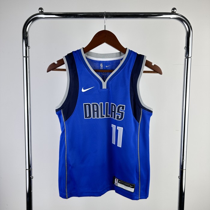 Dallas Mavericks Kids Jersey Blue City Edition 22/23 No.11 IRVING