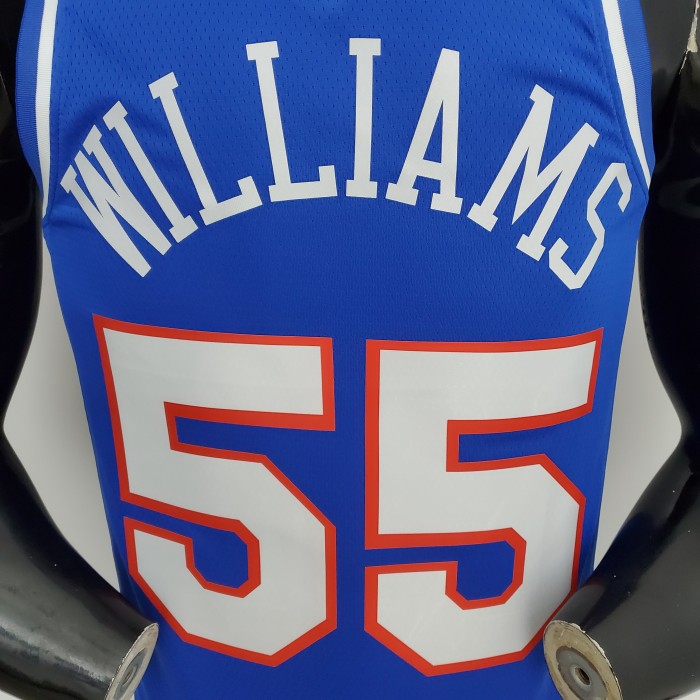 Jason Williams Sacramento Kings City Edition Swingman Jersey Blue