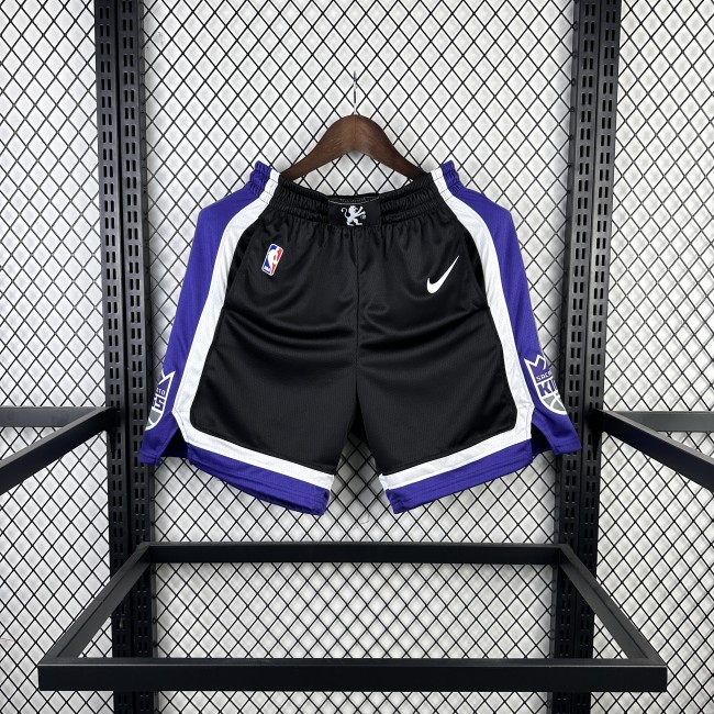 Sacramento Kings Shorts Black Classic Edition 23/24