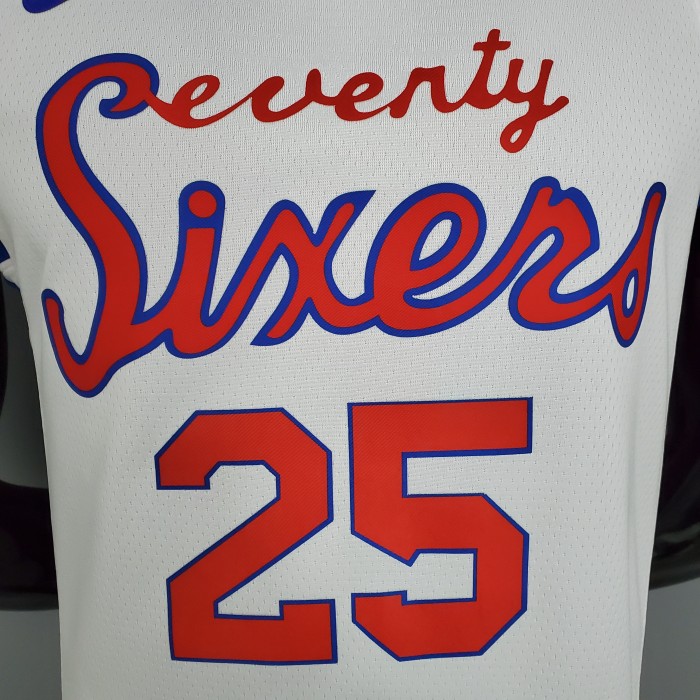 Ben Simmons Philadelphia 76ers Retro Limited Edition Swingman Jersey White