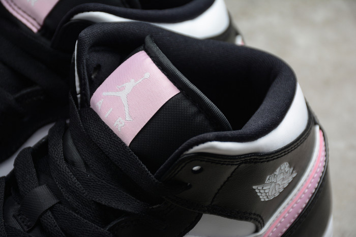 Air Jordan 1 Mid GS White Arctic Pink 555112-103