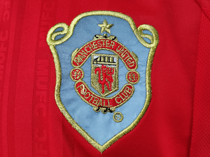 Manchester United Home Champions' League Final Retro Jersey 1999/00