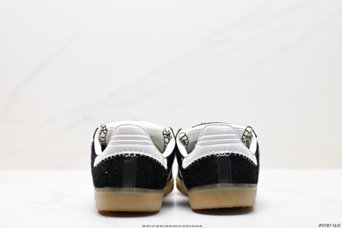 adidas x Wales Bonner Samba Pony Black Cream White Gum IE0580