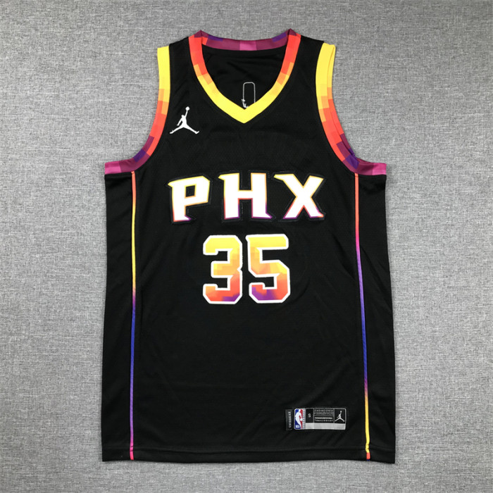 Phoenix Suns Kids Jersey Black Statement Edition 2023 NO.35 DURANT
