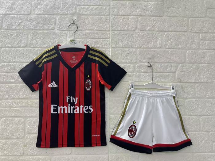 AC Milan Home Retro Kids Suit 2013/14