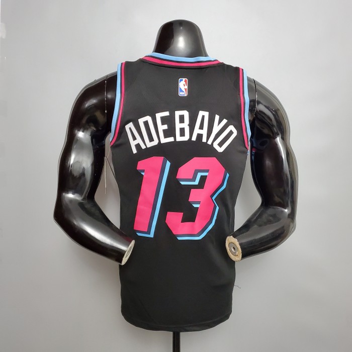 Bam Adebayo Miami Heat Swingman Jersey Black