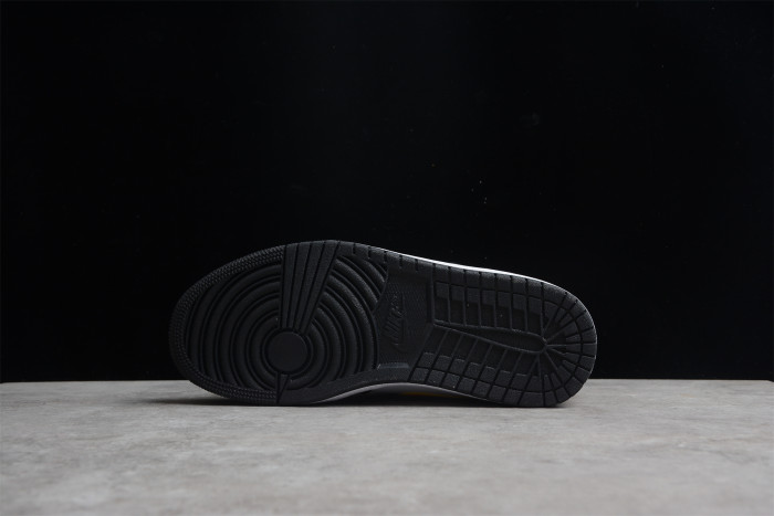 Air Jordan 1 Mid White Pollen Black