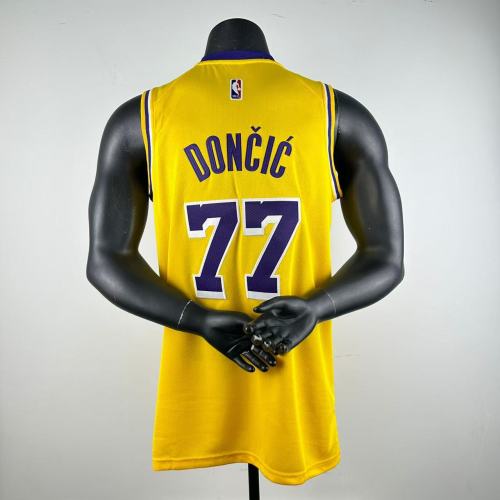 Luka Dončić Los Angeles Lakers Swingman Jersey Yellow