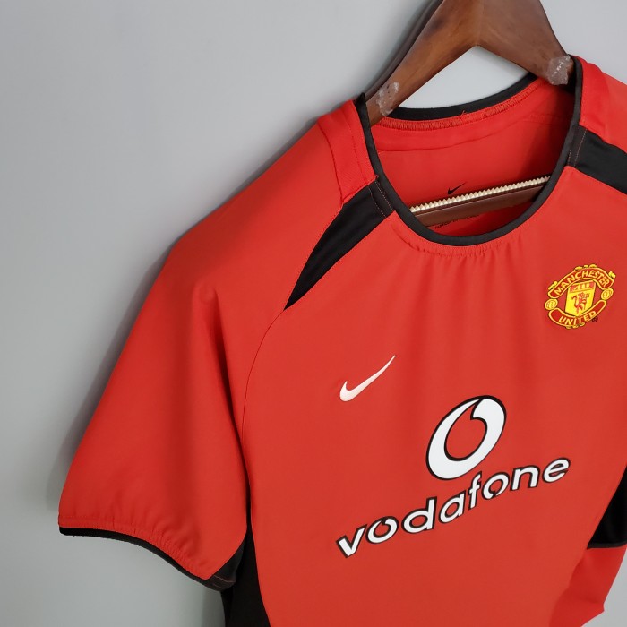 Manchester United Home Retro Jersey 2002/04
