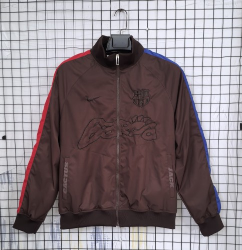 Barcelona X TRAVIS SCOTT Limited Edition RETRO ZIP ANTHEM JACKET