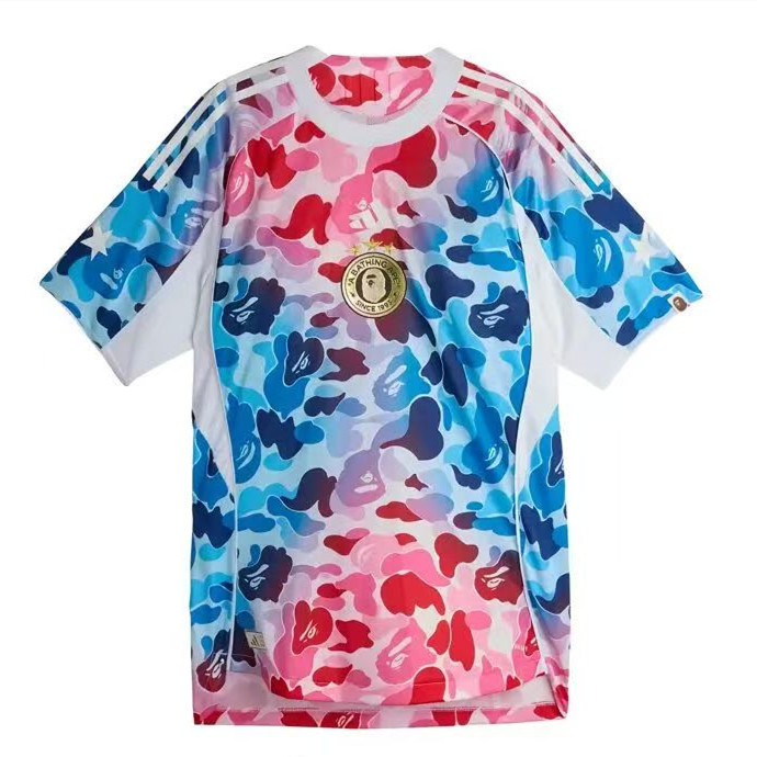25/26 Football Jersey x BAPE - Blue ABC Camo