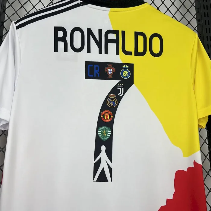 Cristiano Ronaldo 2025/26 Men Jersey Special Edition All Club Mix CR7's Career