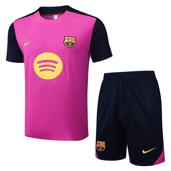Barcelona Training Short Sleeve Suit 25/26