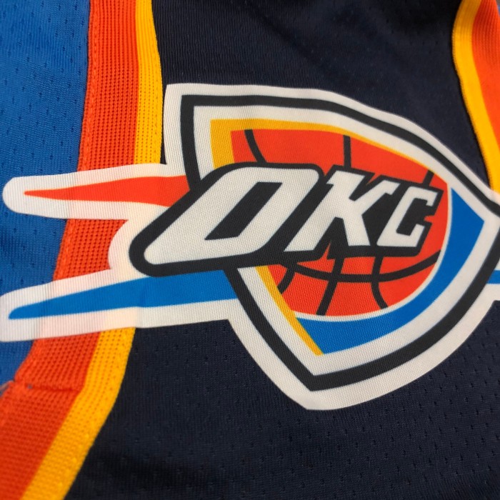 Oklahoma City Thunder   Basketball  Shorts Blue 2024